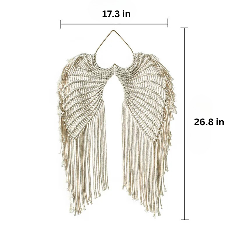 Heavenly Wings | Pastoral Cotton Tapestry