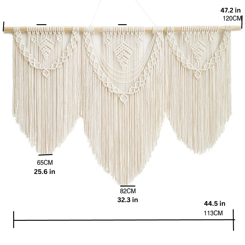 Mystic Weave Tapestry | Handcrafted Boho Wall Hanging