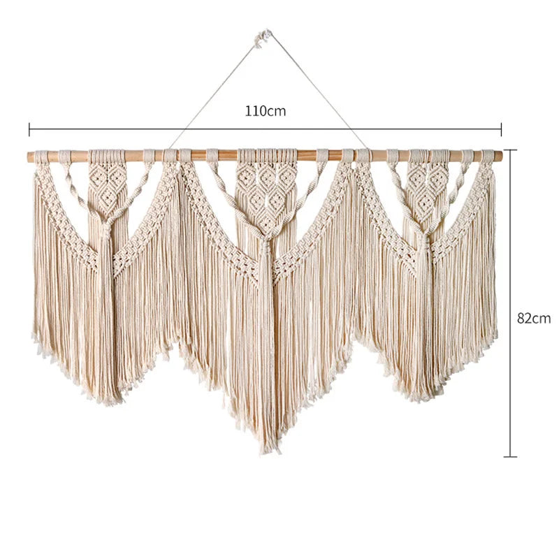 Mystic Weave Tapestry | Handcrafted Boho Wall Hanging