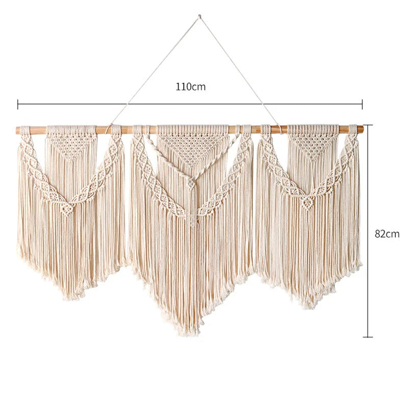Mystic Weave Tapestry | Handcrafted Boho Wall Hanging