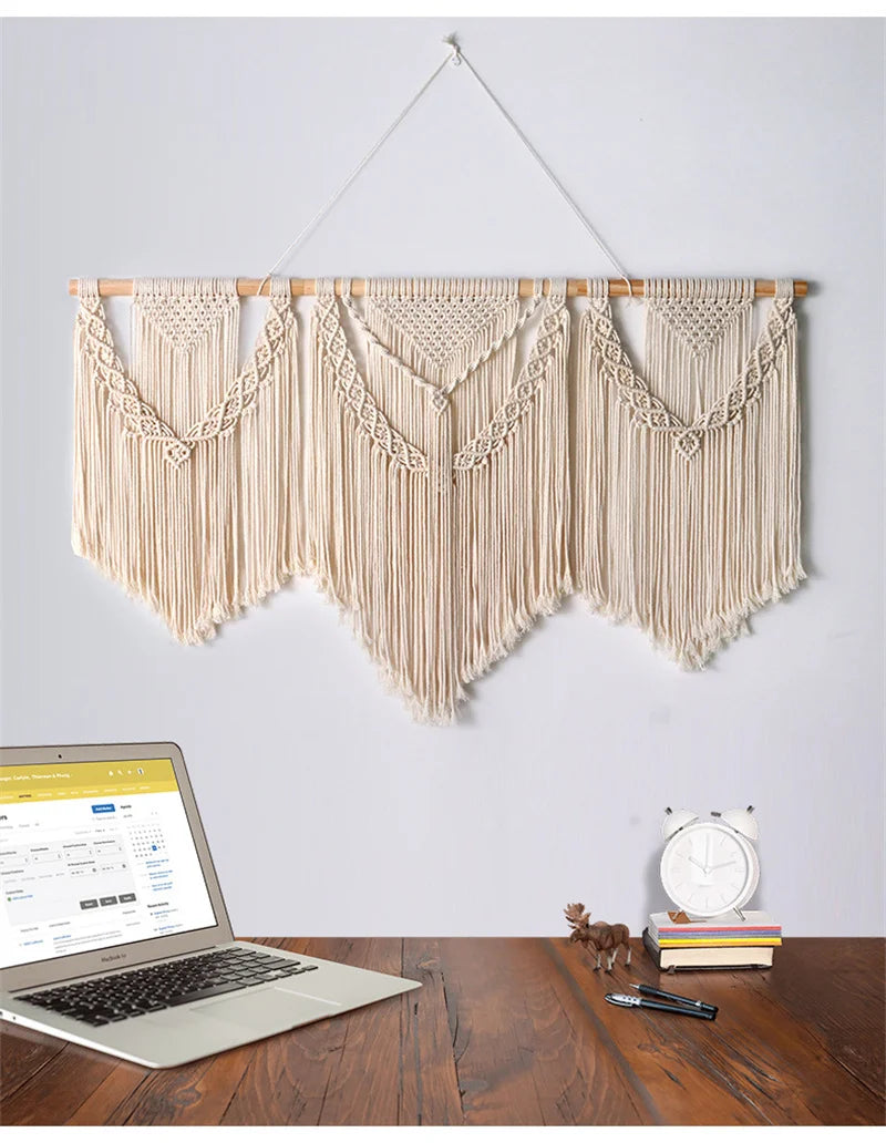 Mystic Weave Tapestry | Handcrafted Boho Wall Hanging