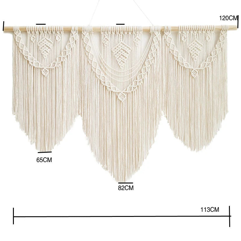 Mystic Weave Tapestry | Handcrafted Boho Wall Hanging
