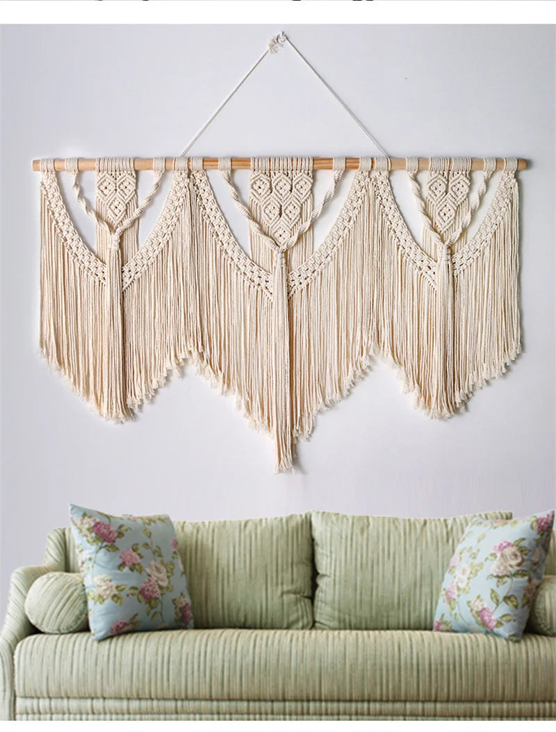 Mystic Weave Tapestry | Handcrafted Boho Wall Hanging
