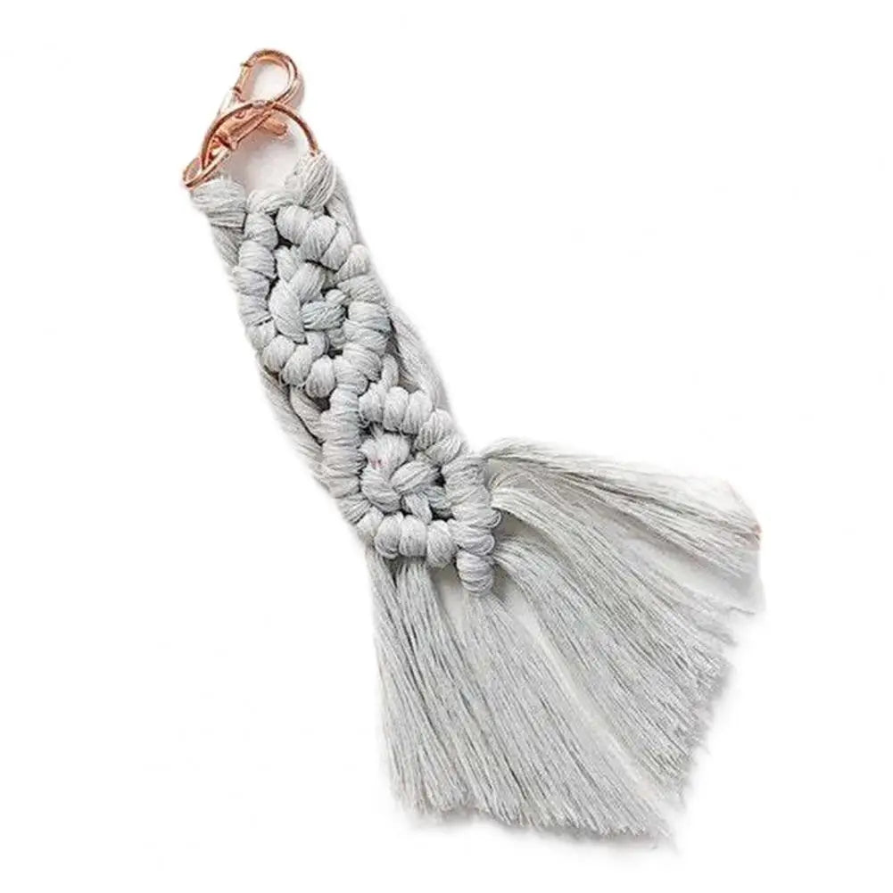 Celestial Key | Boho Key Ring Pendant | Pink