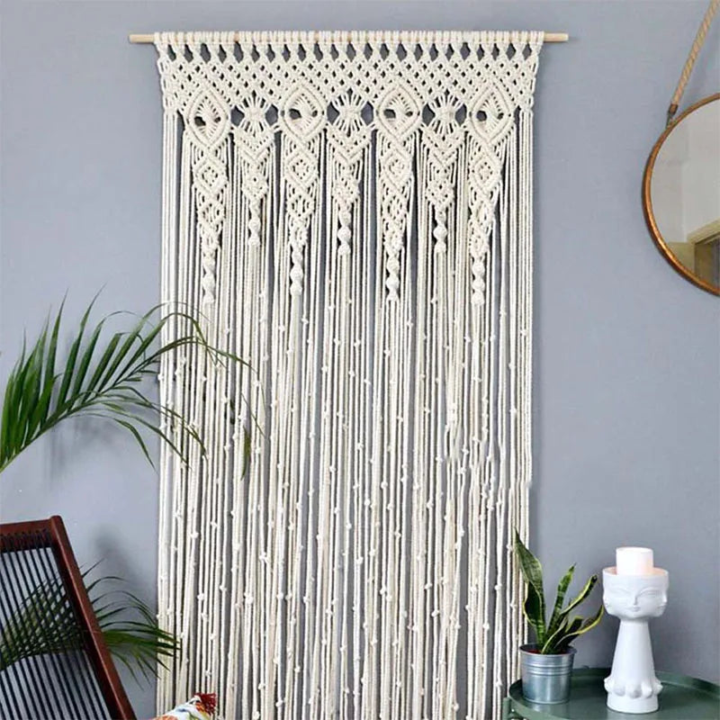 Mystic Veil | Macrame Door Curtain