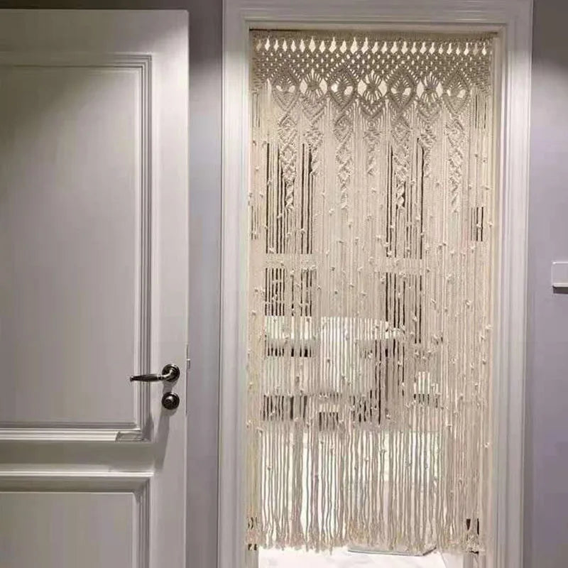 Mystic Veil | Macrame Door Curtain