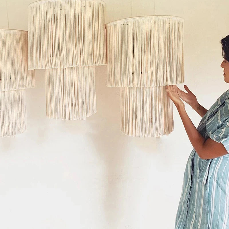 Mystic Glow | Macrame Lamp Shade