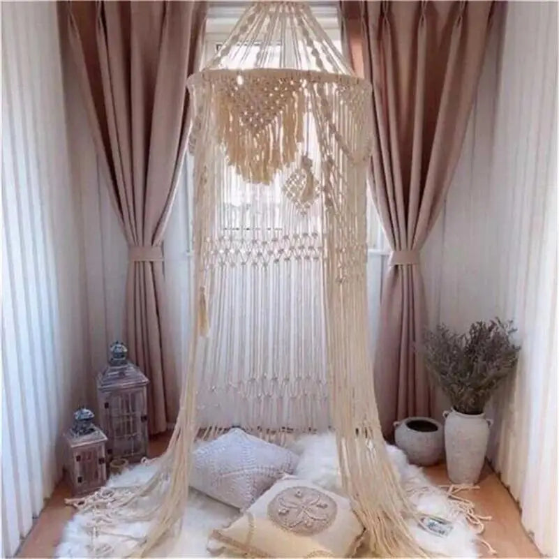 Dreamy Heart | Boho Macrame Tent Tapestry