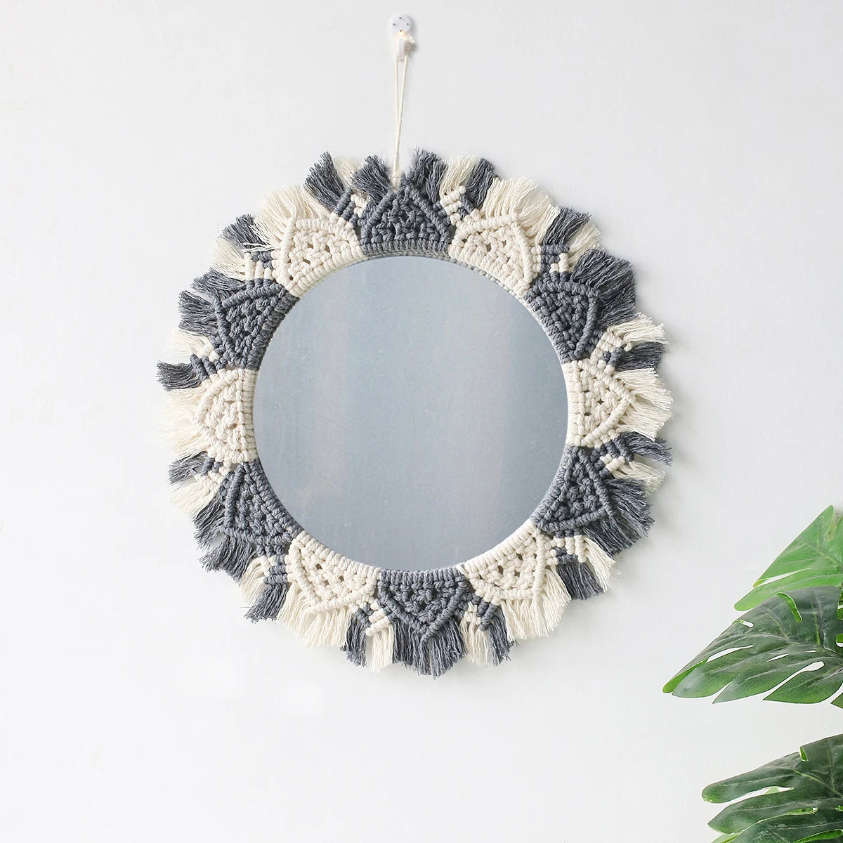 Celestial Charm | Boho Decorative Wall Mirror