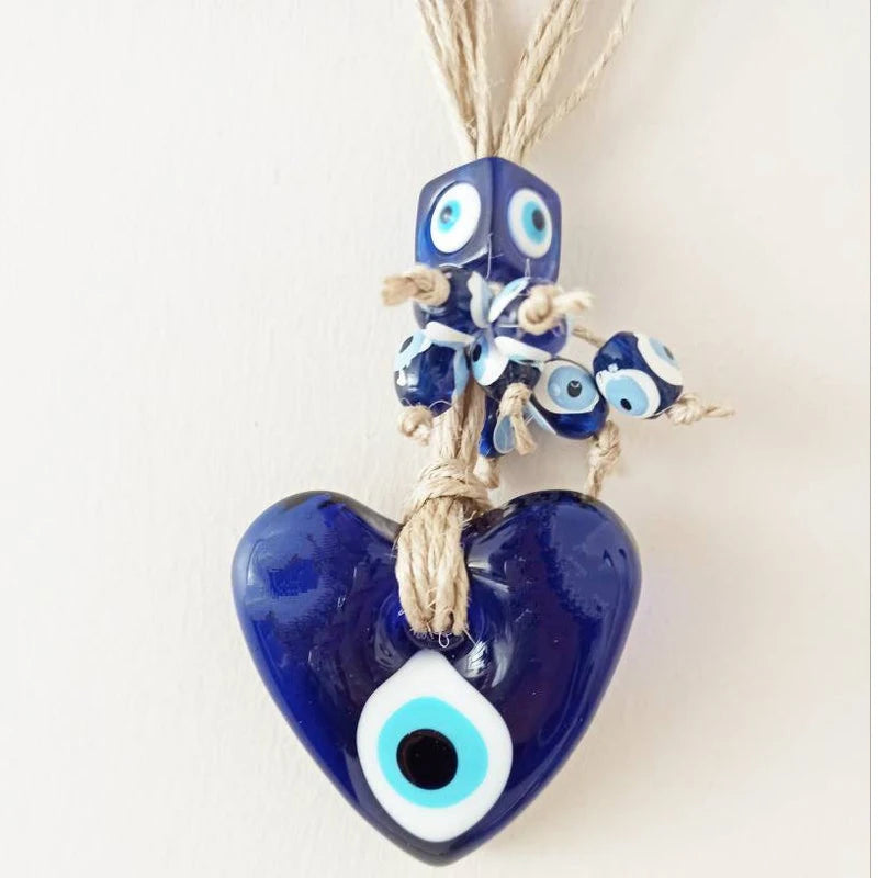 Enchanted Heart | Evil Eye Wall Hanging