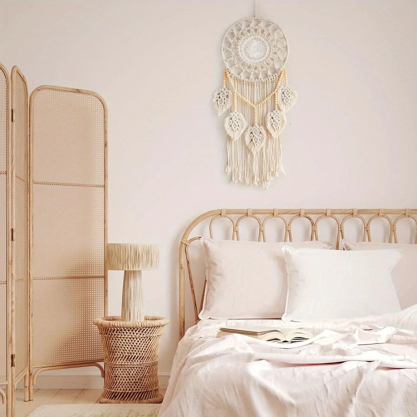 Mystic Dream | Boho Dreamcatcher | Beige