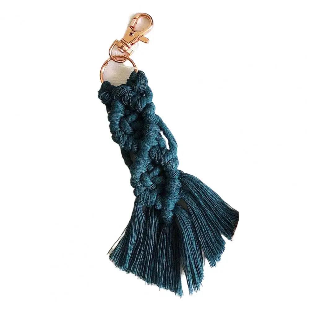 Celestial Key | Boho Key Ring Pendant | Pink