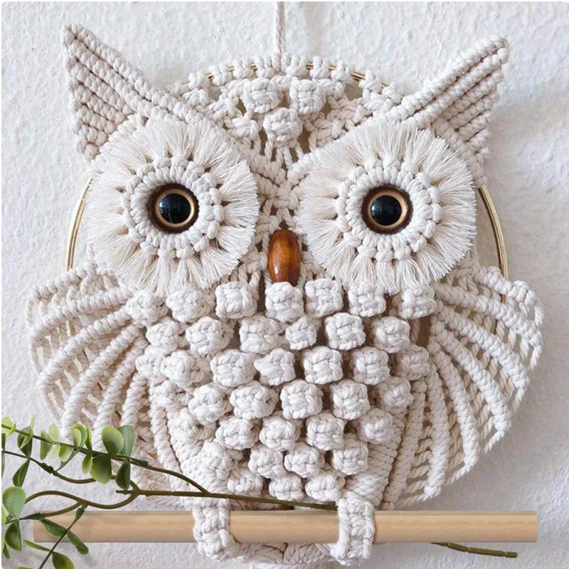 Wise Owl | Macrame Wall Decor