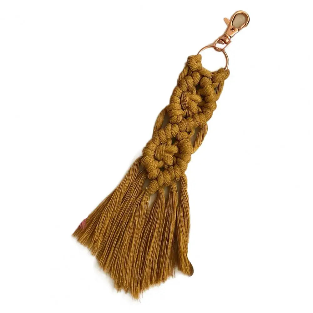Celestial Key | Boho Key Ring Pendant | Pink