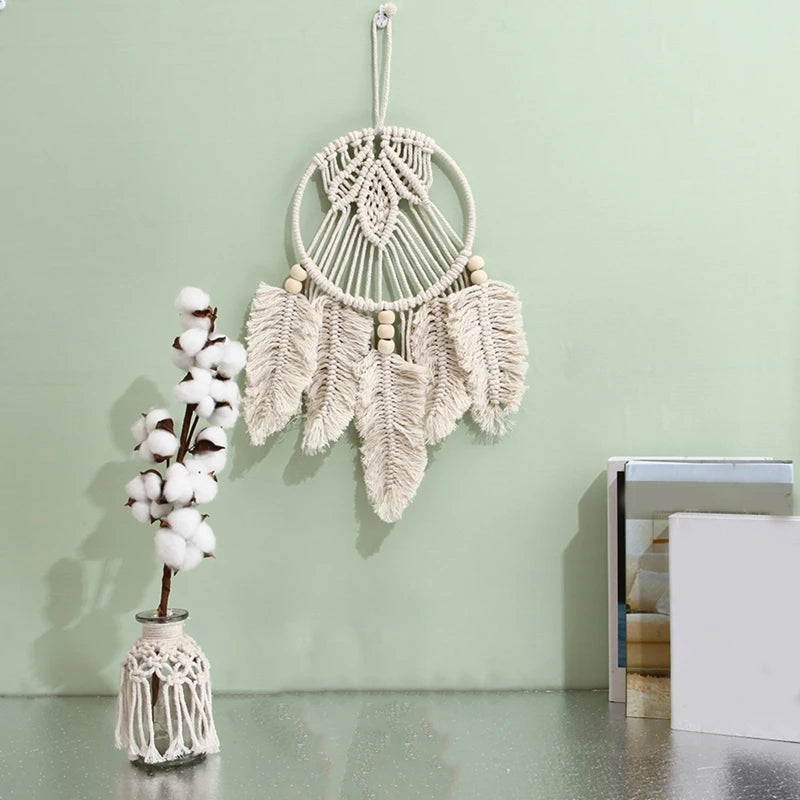 Celestial Dream | Dreamcatcher Wall Art | White