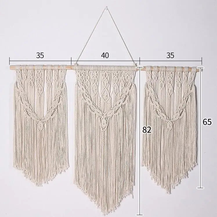 Mystic Weave Tapestry | Handcrafted Boho Wall Hanging