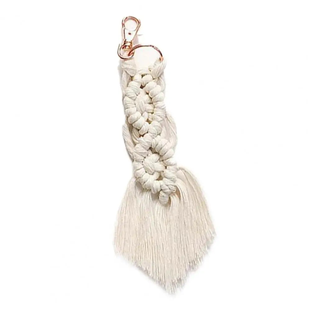 Celestial Key | Boho Key Ring Pendant | Pink