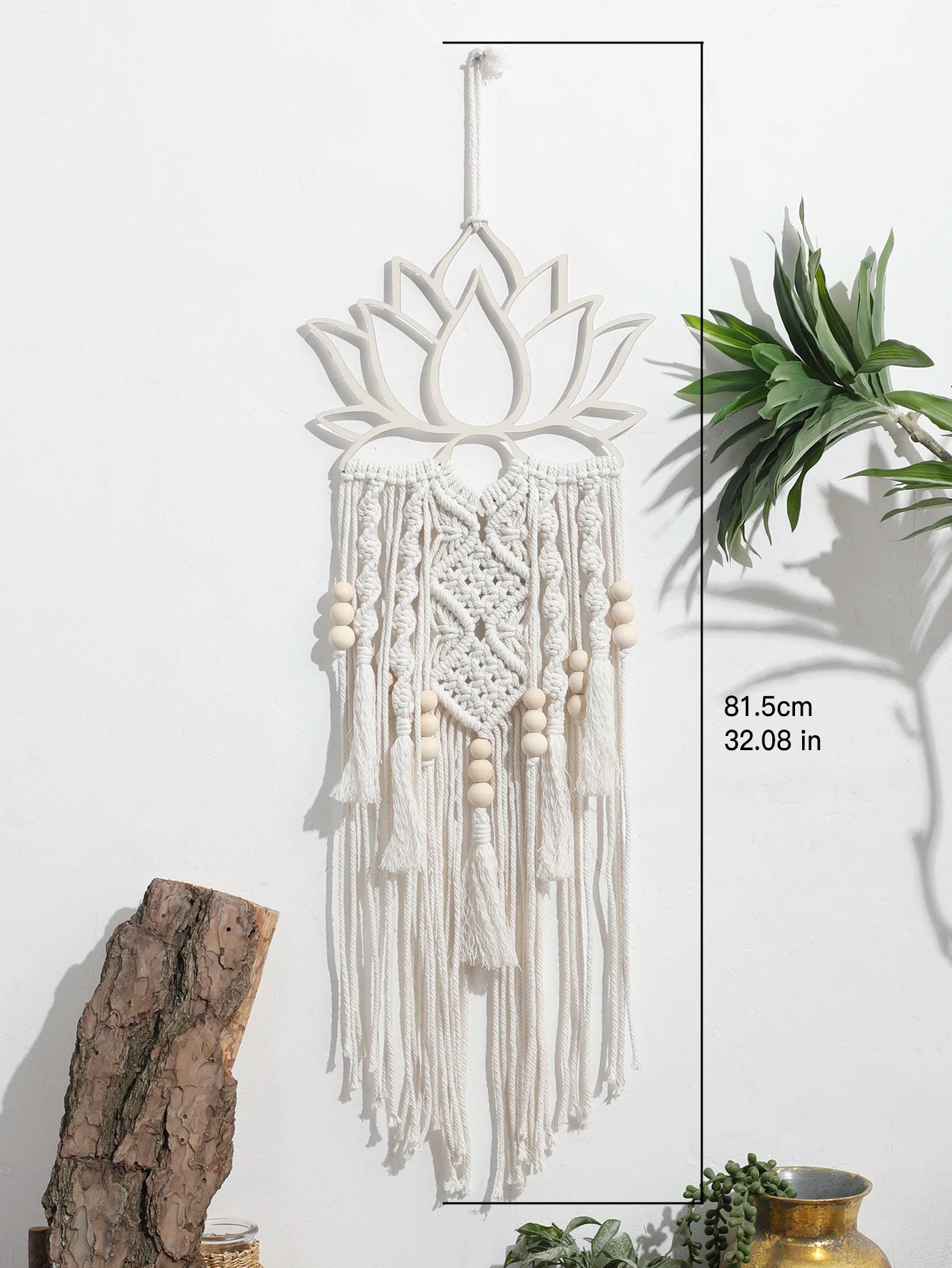 Lotus Serenity | Boho Wall Hanging Dreamcatcher