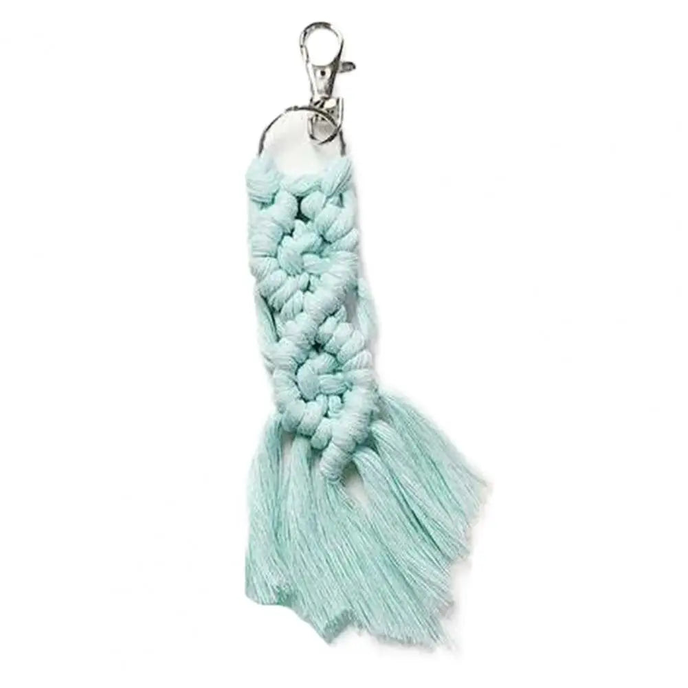 Celestial Key | Boho Key Ring Pendant | Pink