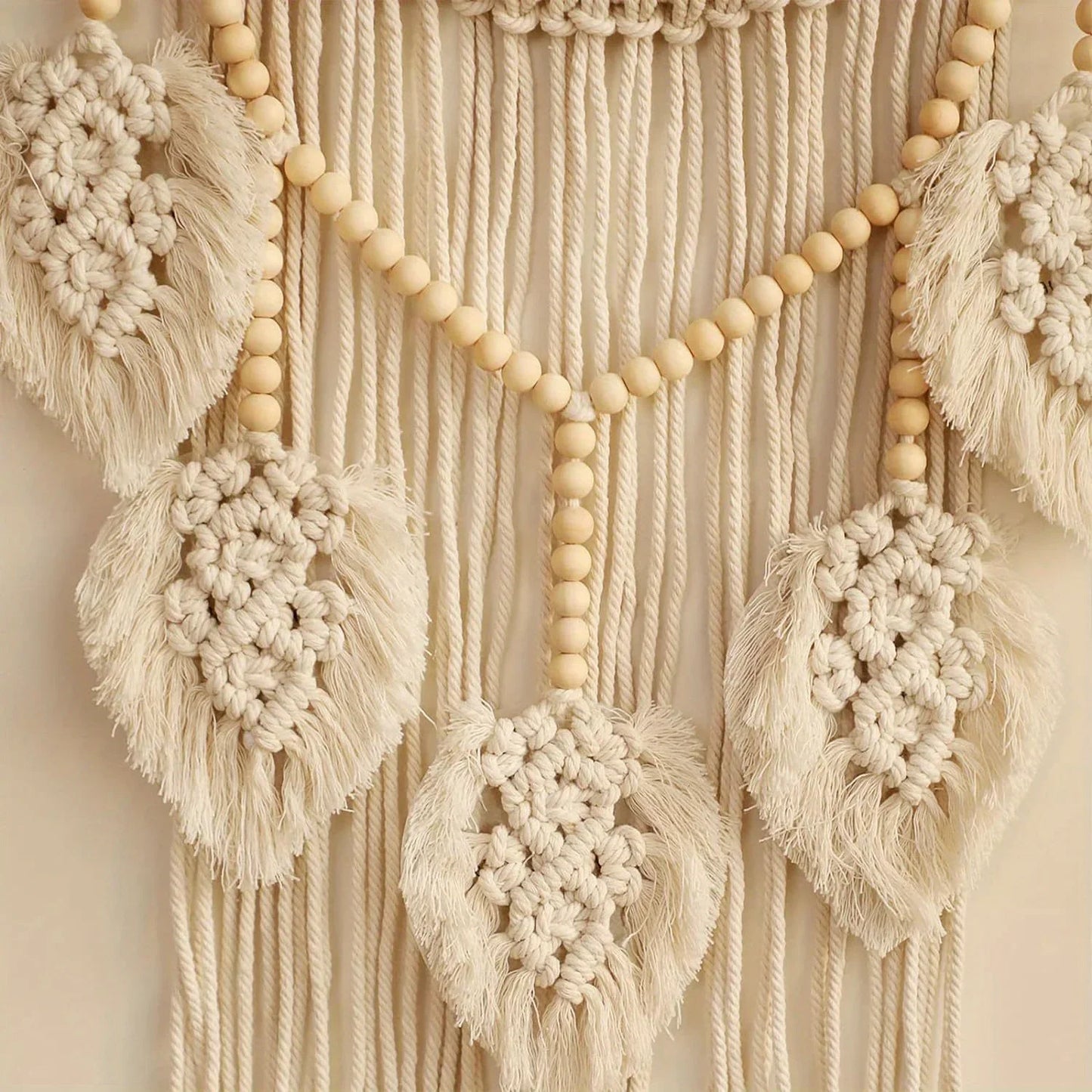 Mystic Dream | Boho Dreamcatcher | Beige