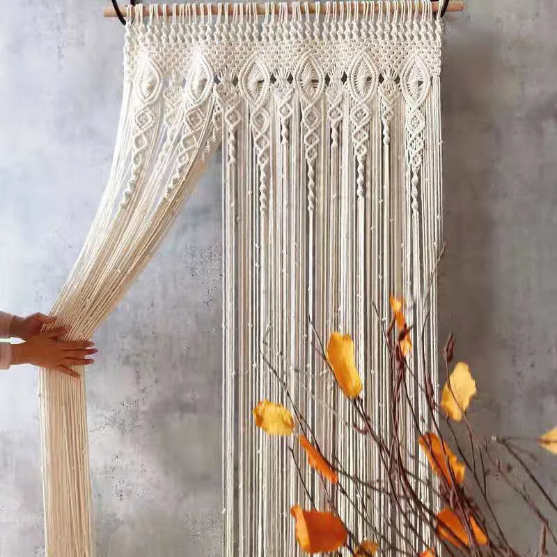 Mystic Veil | Macrame Door Curtain