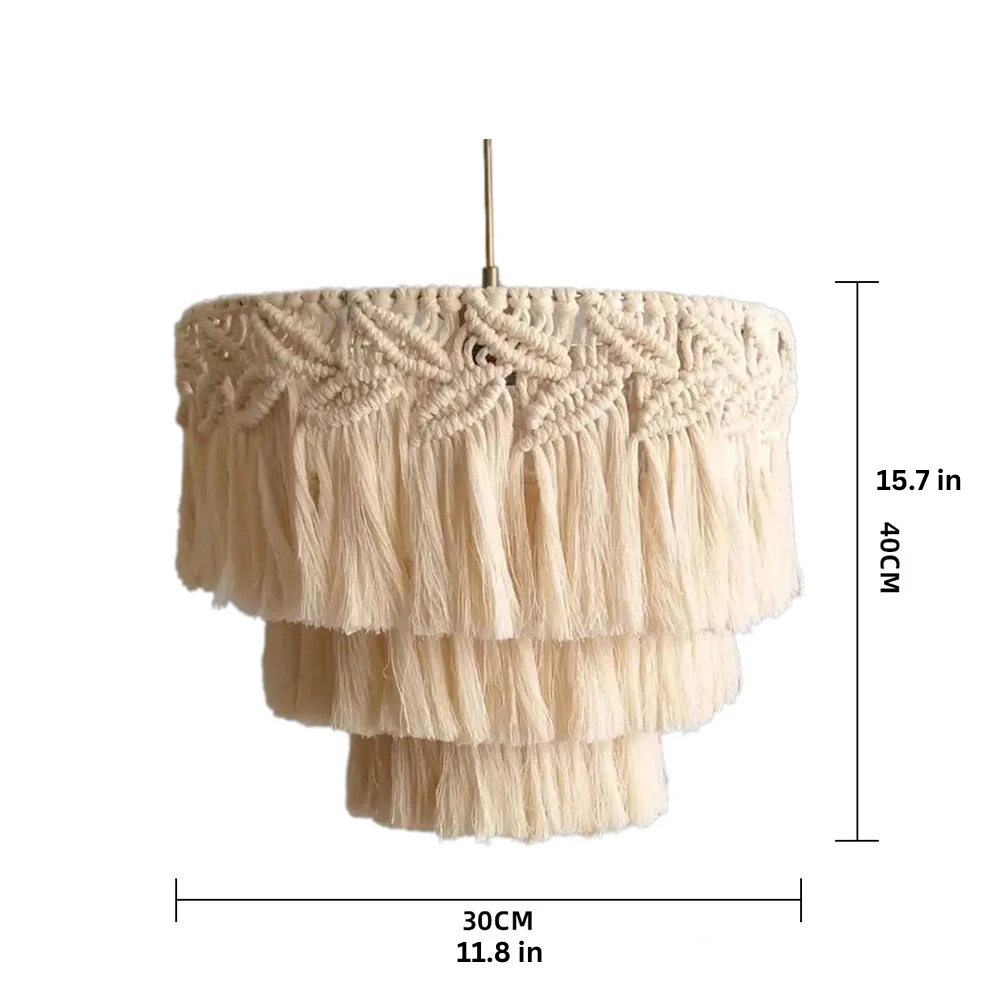 Mystic Glow | Macrame Lamp Shade