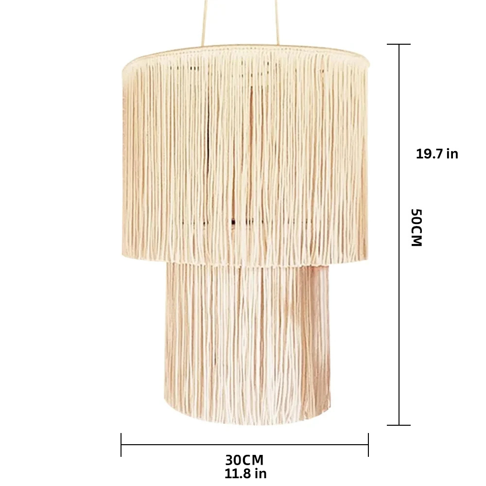 Mystic Glow | Macrame Lamp Shade