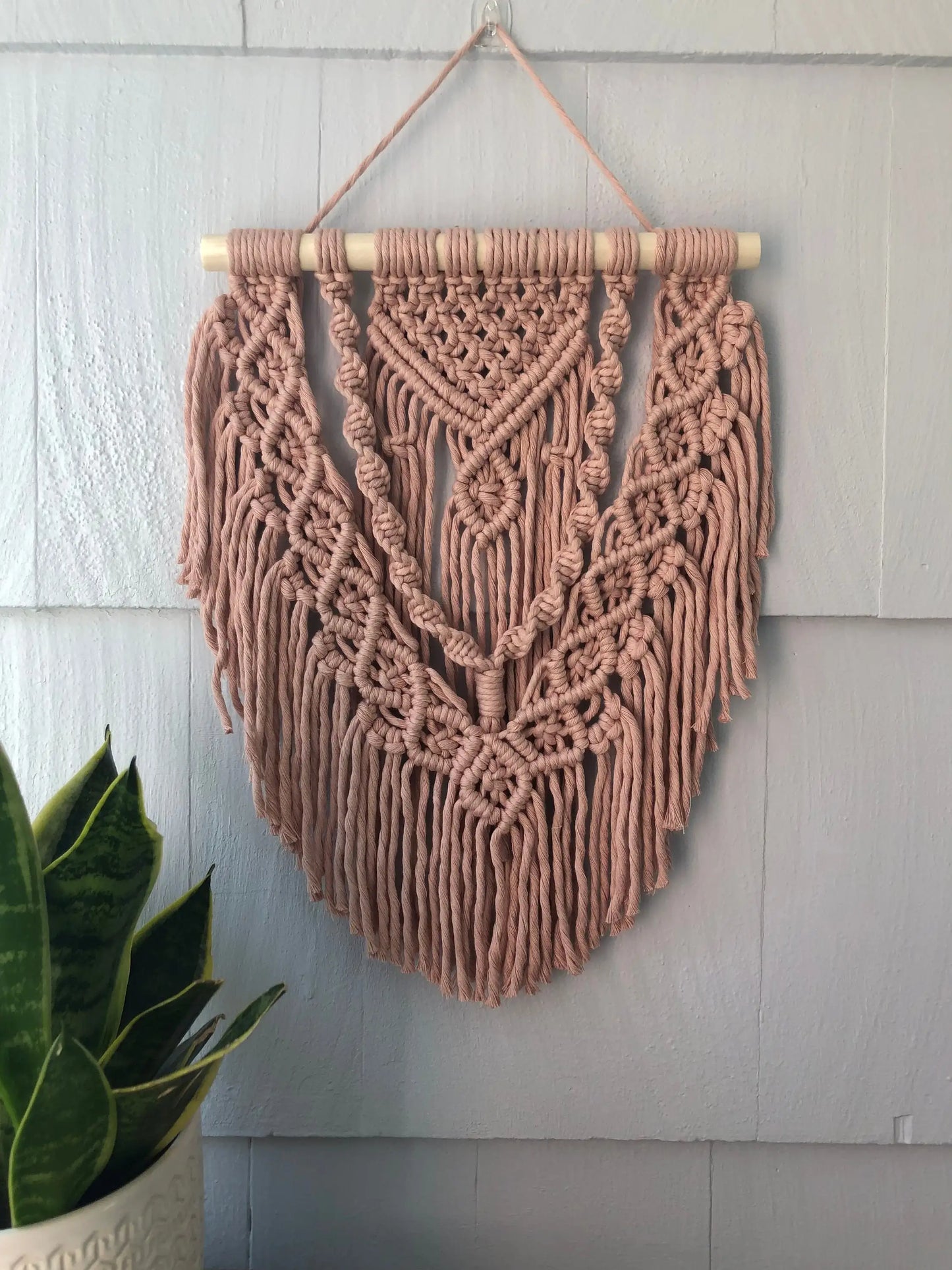 Blush Aura | Boho Wall Art | Pink