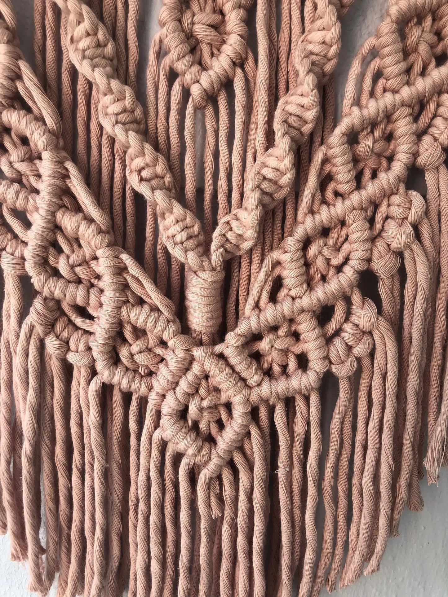 Blush Aura | Boho Wall Art | Pink