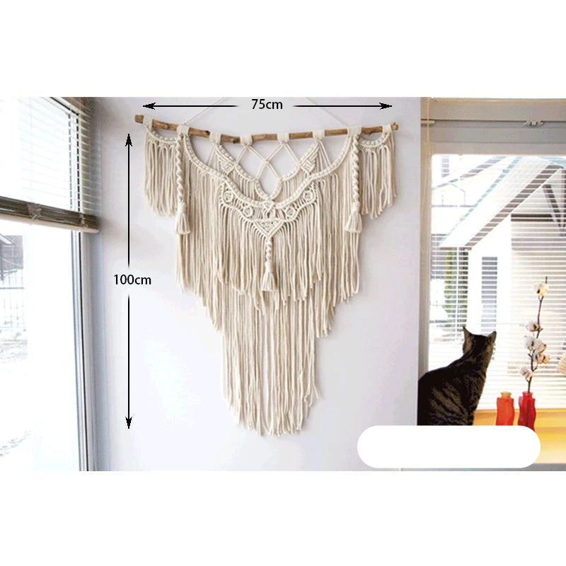 Boho Reverie | Large Macrame Tapestry