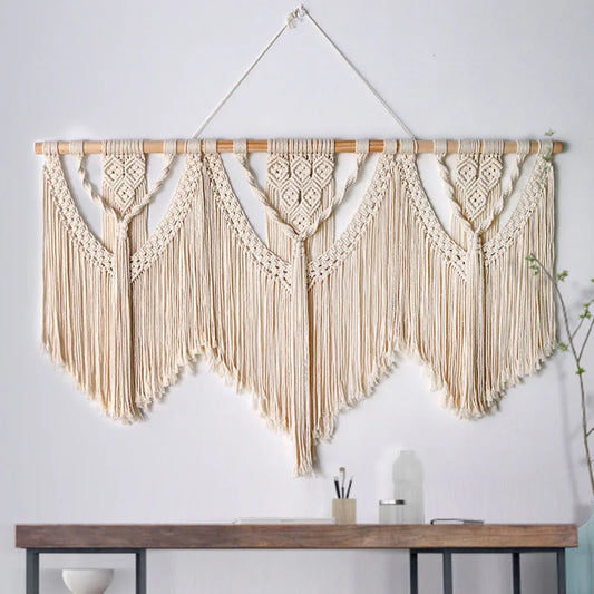 Mystic Weave Tapestry | Handcrafted Boho Wall Hanging