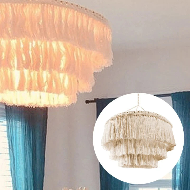 Mystic Glow | Macrame Lamp Shade