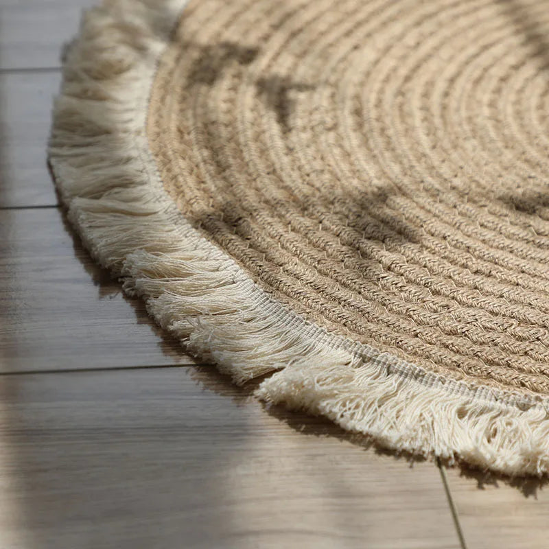 Rustic Reverie | Vintage Jute Rug