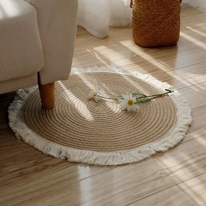 Rustic Reverie | Vintage Jute Rug