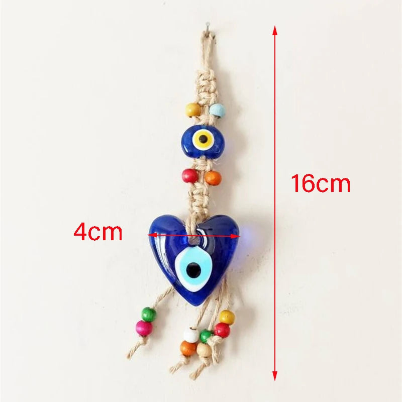 Enchanted Heart | Evil Eye Wall Hanging