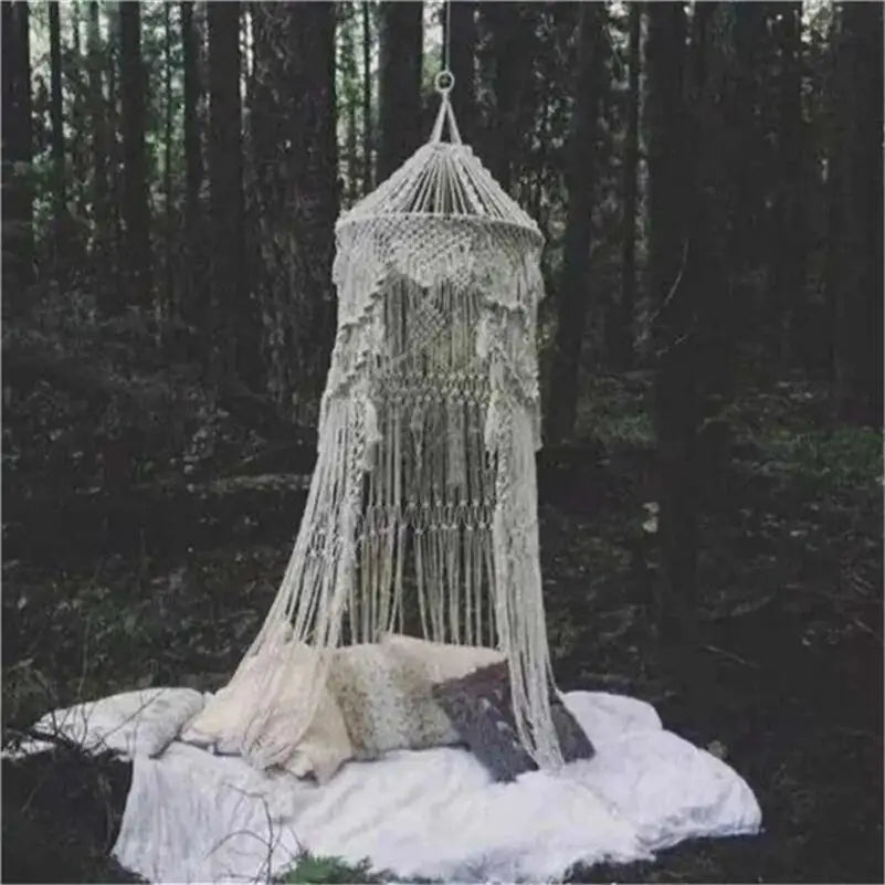 Dreamy Heart | Boho Macrame Tent Tapestry