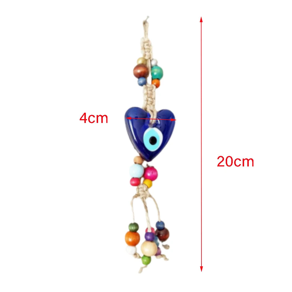 Enchanted Heart | Evil Eye Wall Hanging