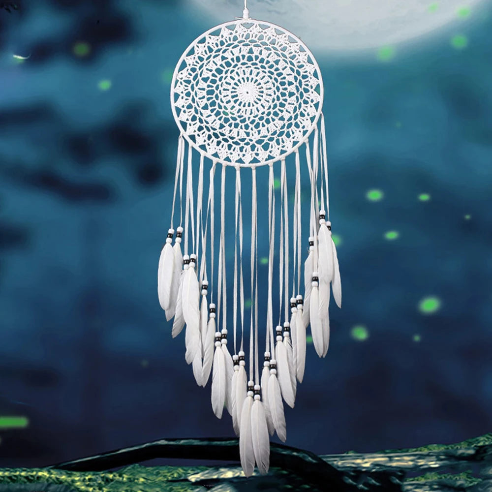 Nordic Dream | Kids Dreamcatcher Wall Hanging | White