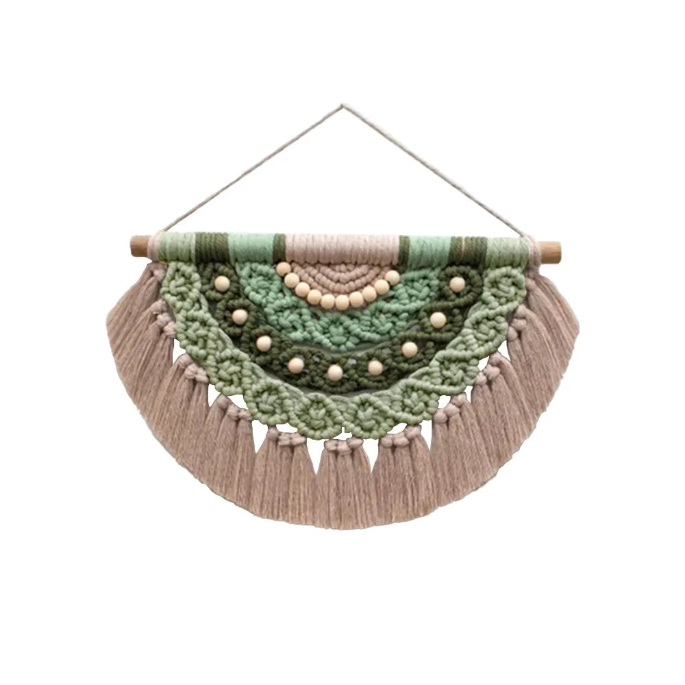 Mystic Loom | Handwoven Wall Tapestry | Green