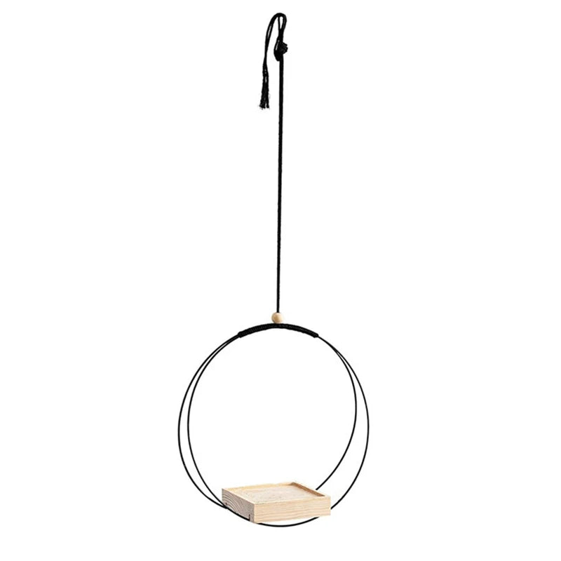 BloomLedge | Black Hanging Plant Shelf
