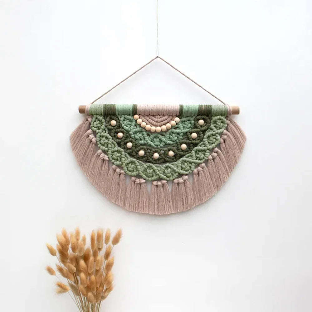 Mystic Loom | Handwoven Wall Tapestry | Green