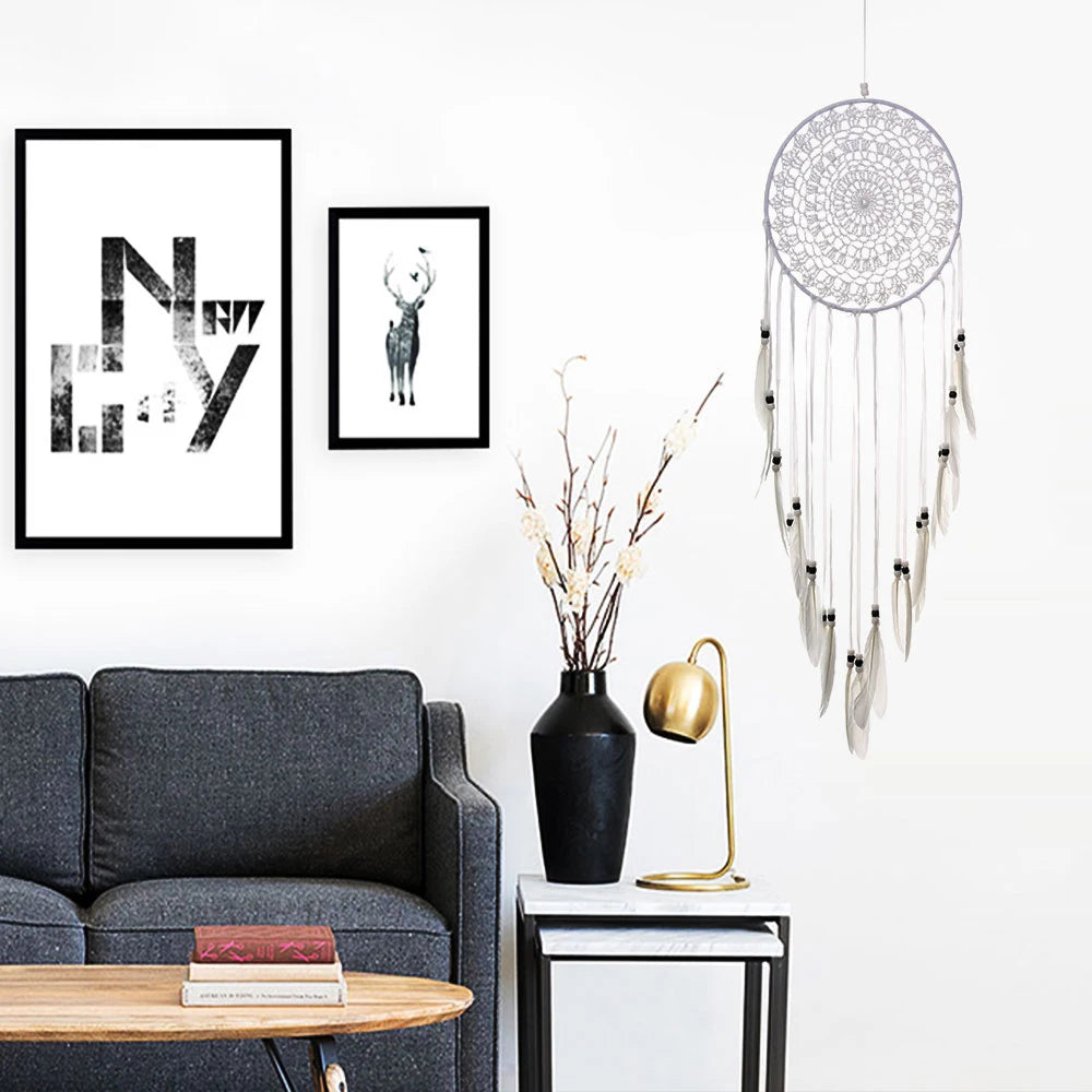 Nordic Dream | Kids Dreamcatcher Wall Hanging | White