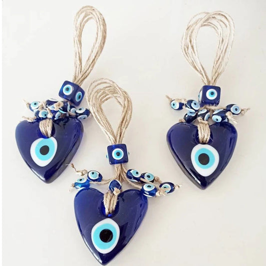 Enchanted Heart | Evil Eye Wall Hanging