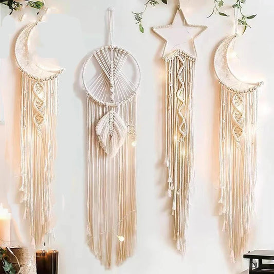Celestial Dreamcatcher | Enchanting Wall Hanging