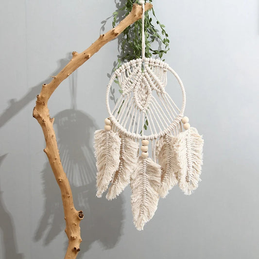 Celestial Dream | Dreamcatcher Wall Art | White