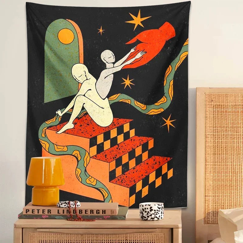 Mystic Mandala | Psychedelic Hippie Tapestry