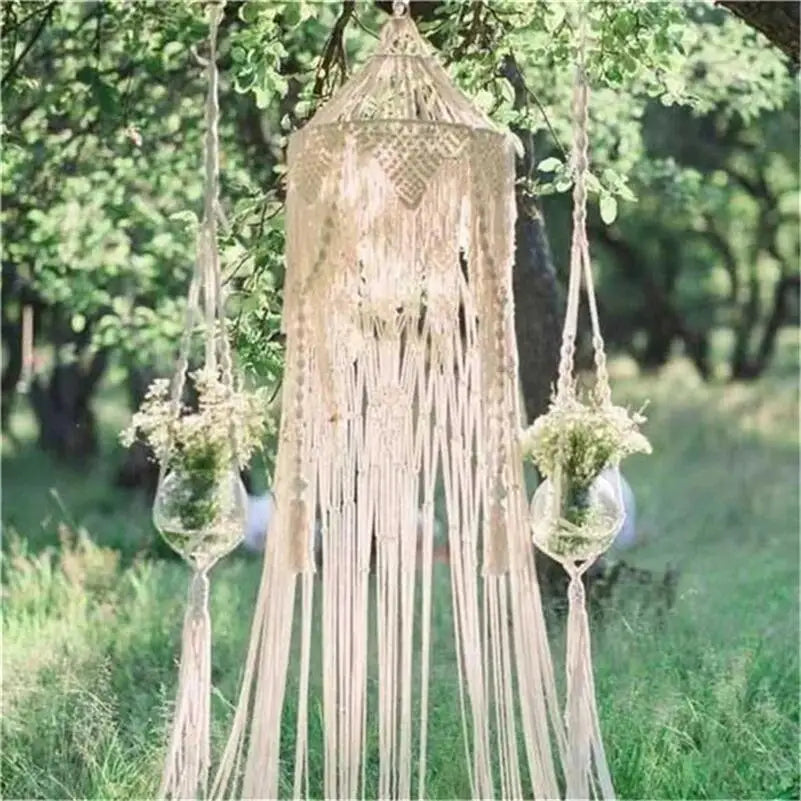 Dreamy Heart | Boho Macrame Tent Tapestry