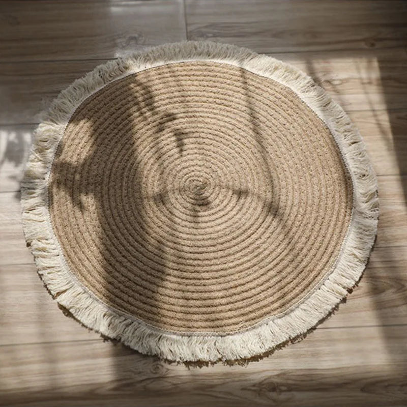 Rustic Reverie | Vintage Jute Rug