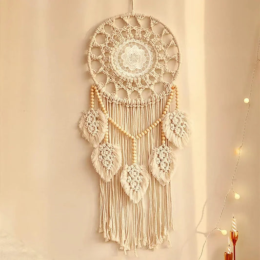 Mystic Dream | Boho Dreamcatcher | Beige