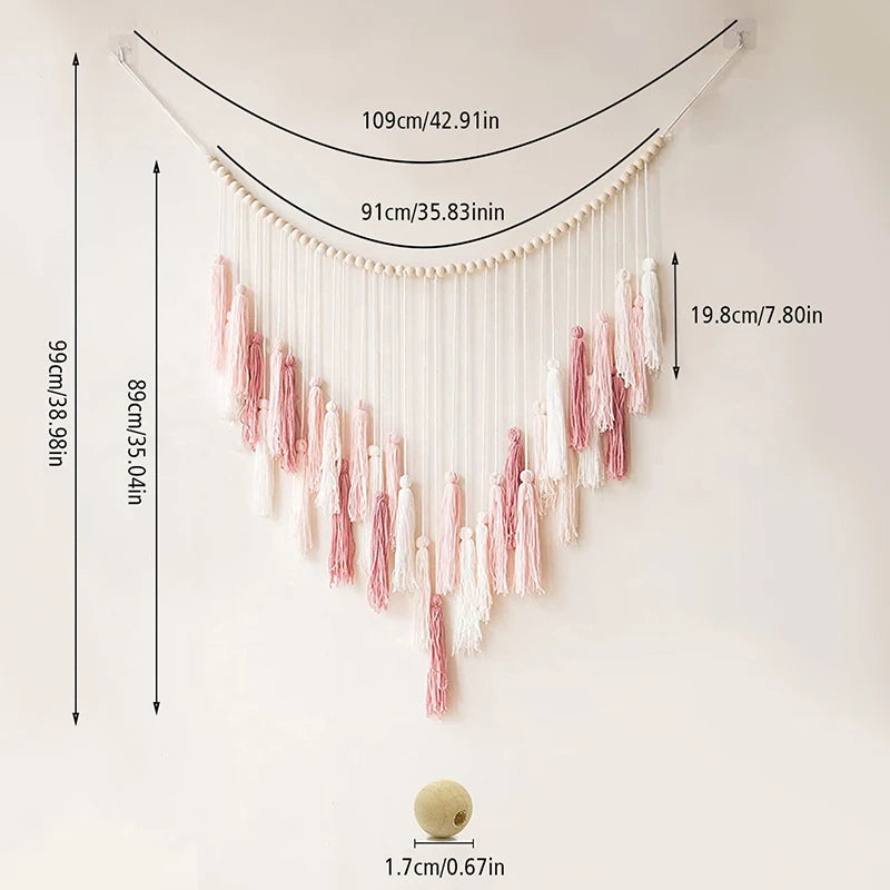 Boho Charm | Woven Wall Tapestry